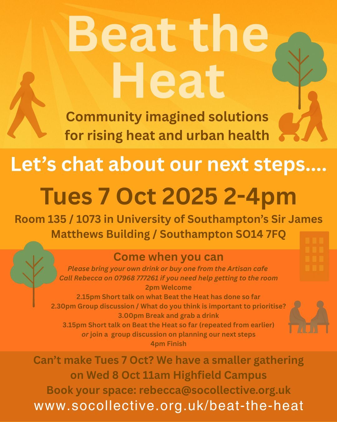 Beat the Heat October 2025 meetings