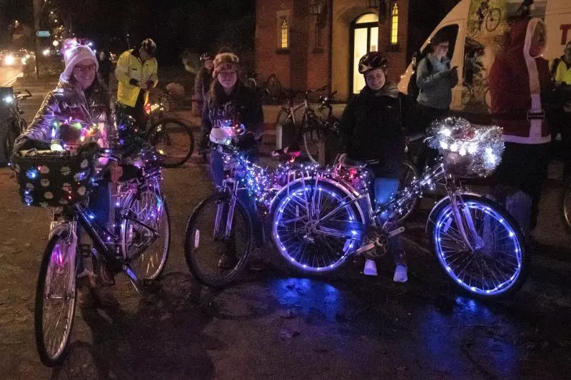 CC Glow Ride 3 bikes
