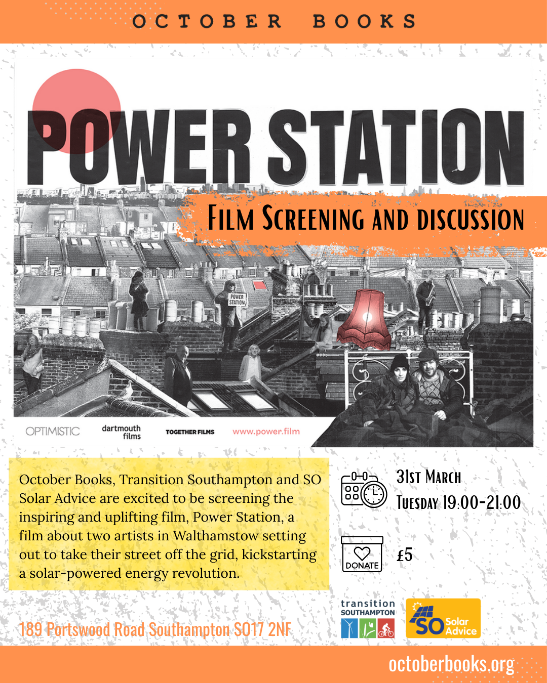 film screening at OB