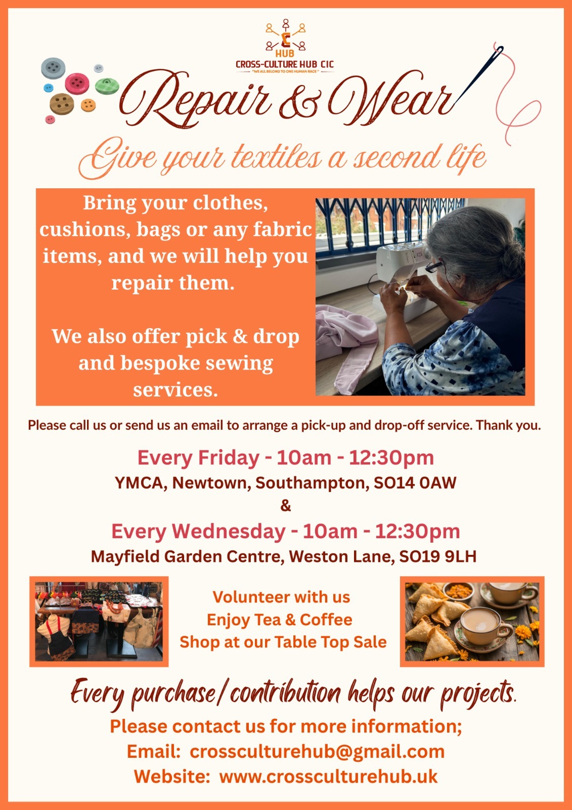 Give your textiles a second life