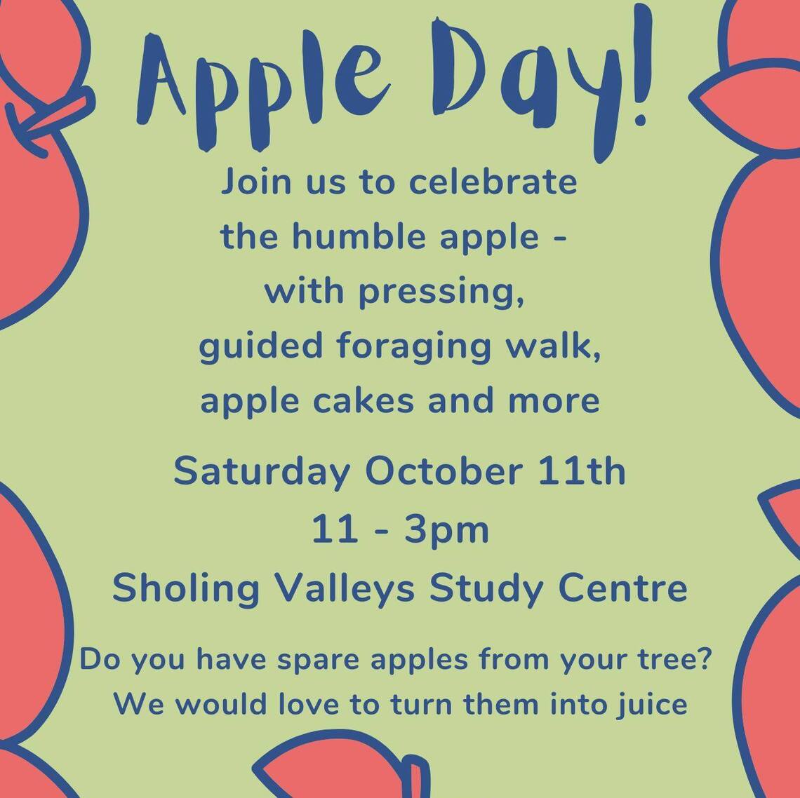 Sholing Valleys Apple Day 11 October
