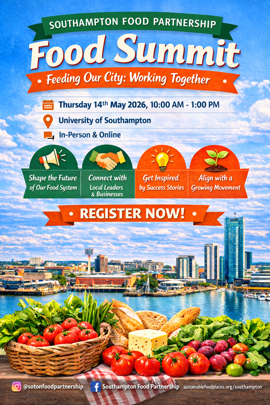 Poster for May 2026 event